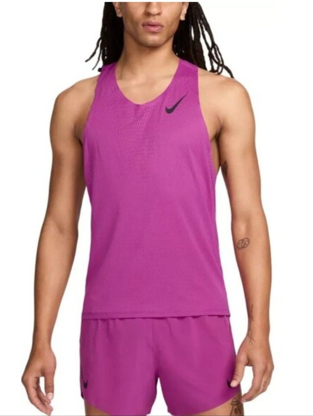 Nike Aeroswift Dri-Fit ADV Running Singlet - Hot Fuschia